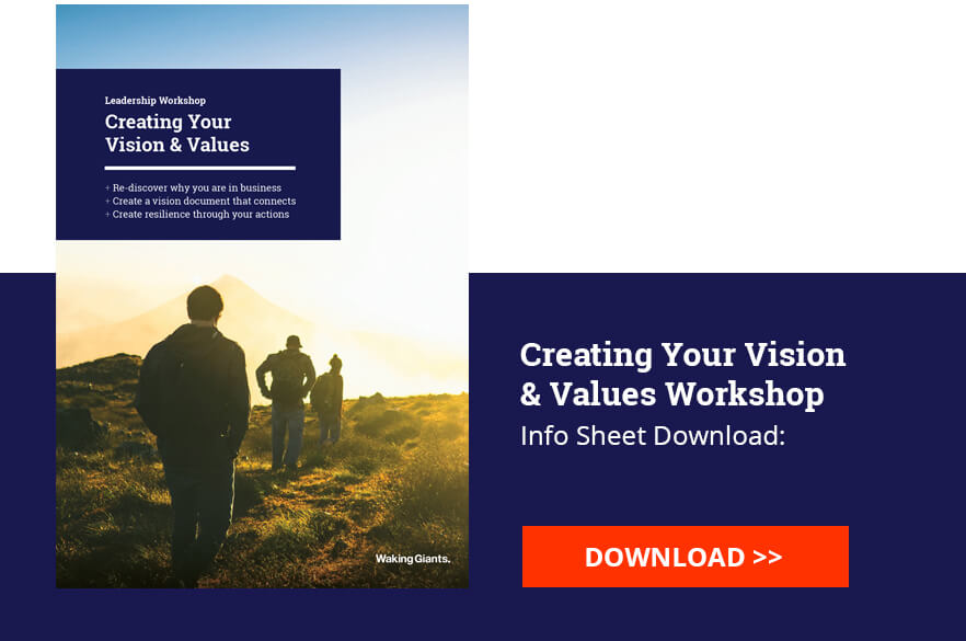 Creating Your Vision And Values