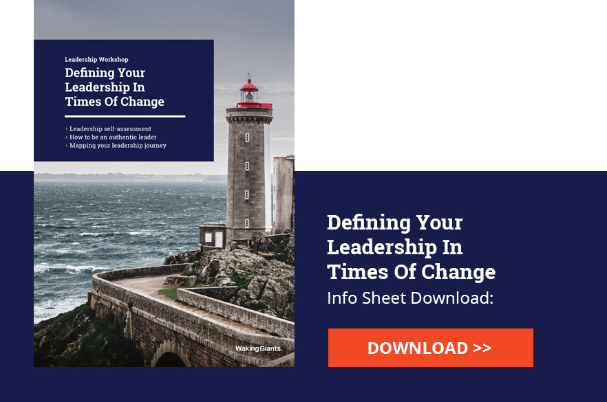 Defining Your Leadership In Times Of Change